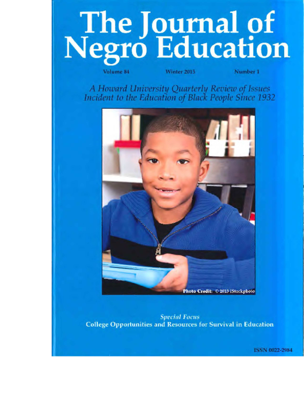 You are currently viewing Journal of Negro Education: Pioneering African American Educational Research